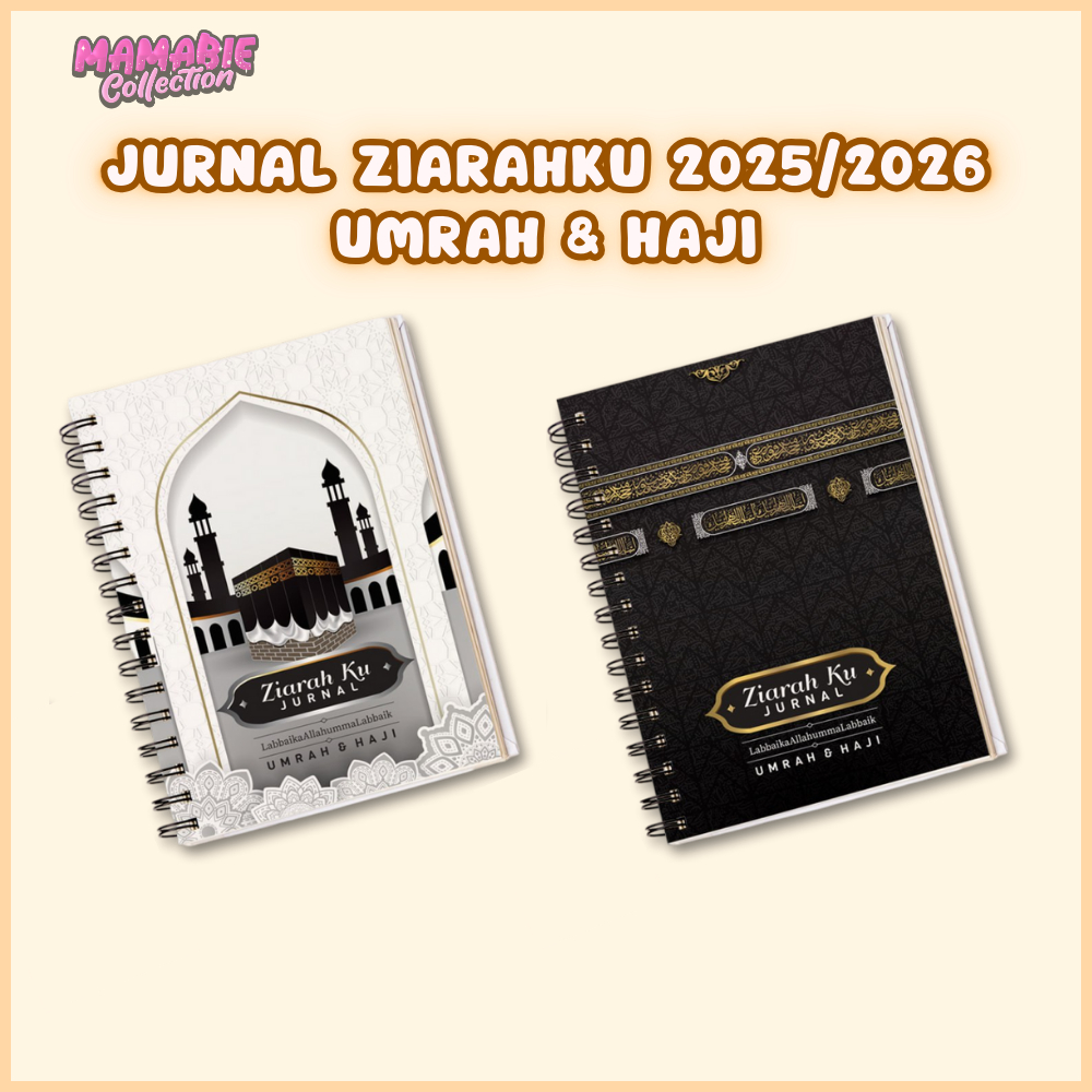 Planner Umrah, Ziarah Mekah Madinah Umrah Journal, Panduan Mengerjakan ...