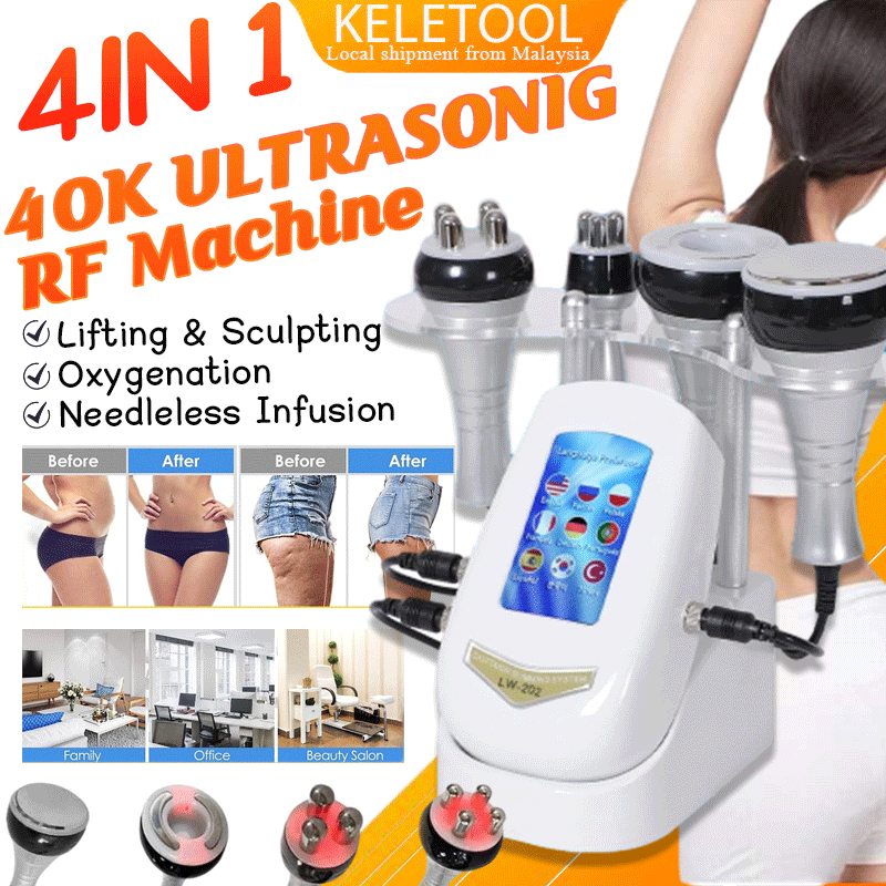 RF fat blasting instrument 80K Ultrasonic beauty instrument Machine RF ...