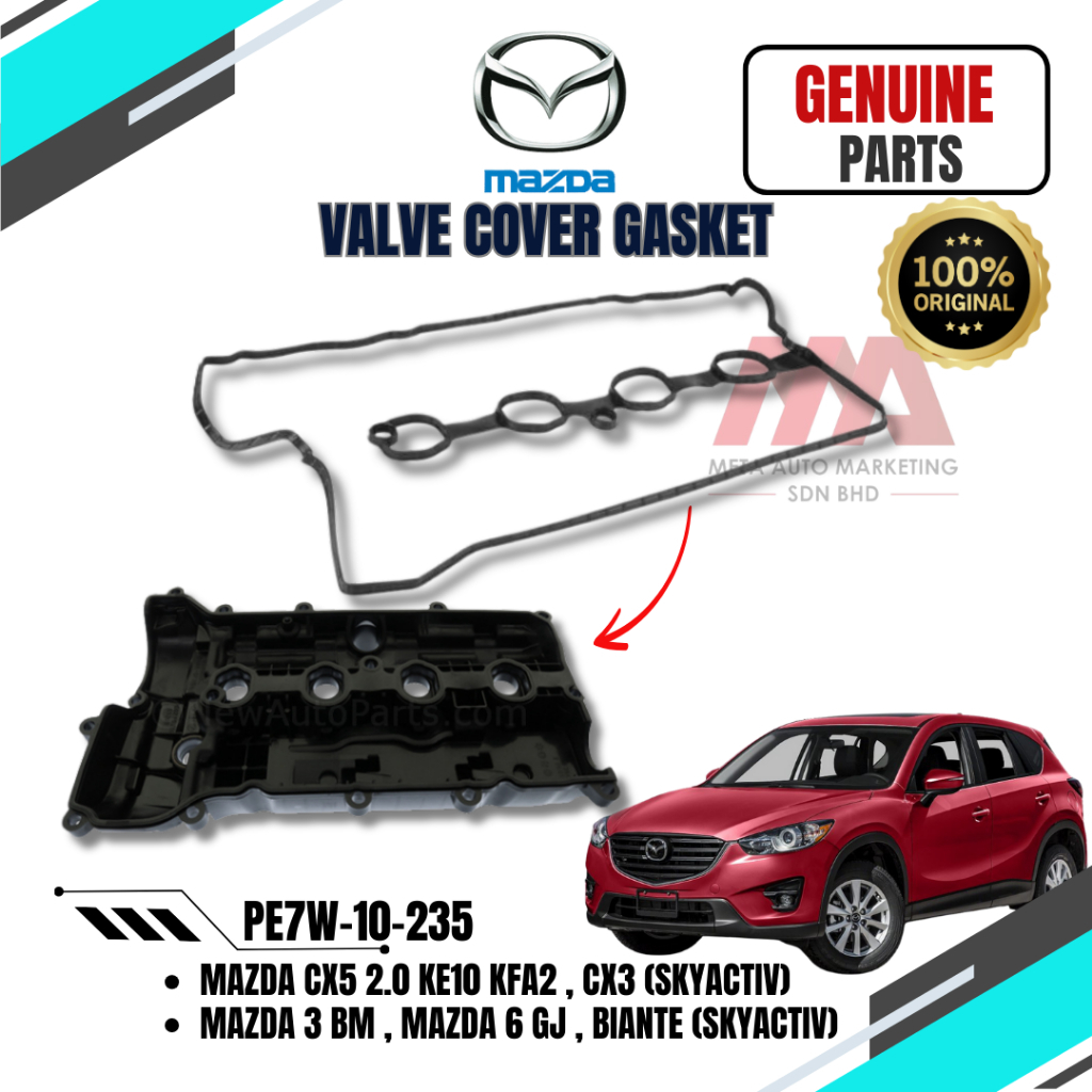 VALVE COVER GASKET MAZDA CX5 2.0 KE10 KFA2 MAZDA CX3 MZ3 BM MAZDA 6 GJ ...