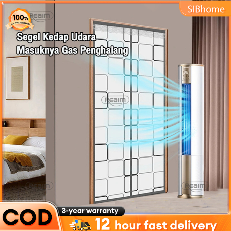 Air Conditioning Door Curtain Eva/Glass Fibre Windproof Kitchen ...