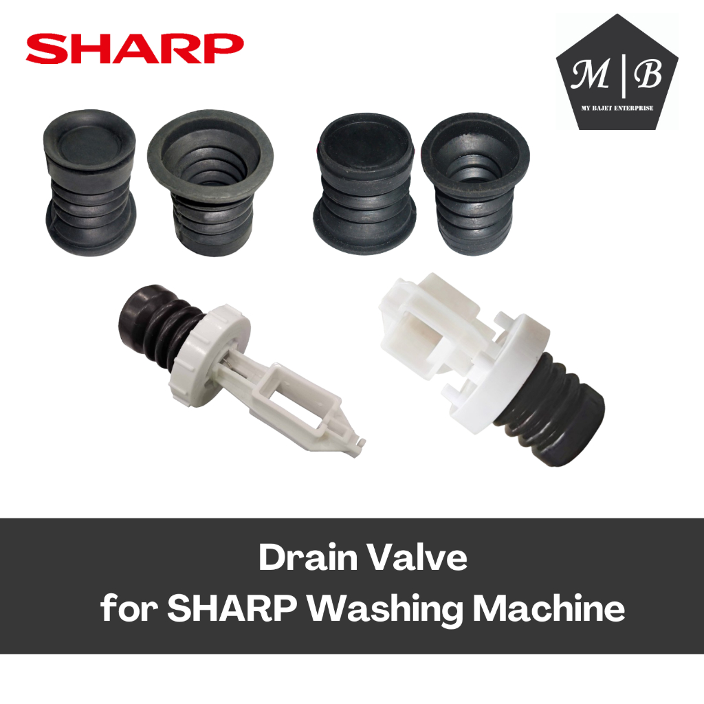 [𝟏 𝐩𝐜 | 𝐑𝐄𝐀𝐃𝐘 𝐒𝐓𝐎𝐂𝐊] Drain Valve / Valve Packing for SHARP Washing ...