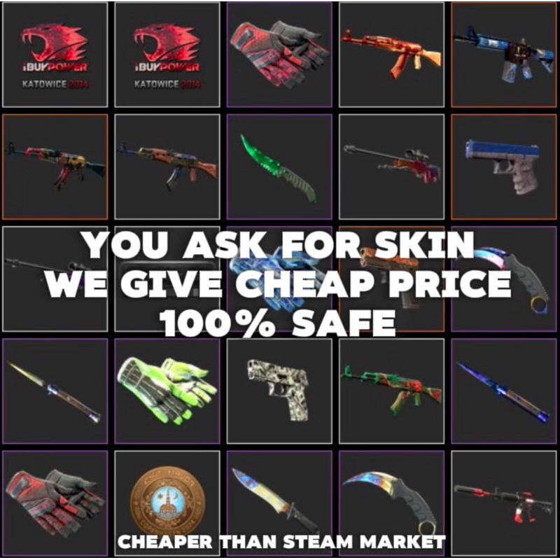 CSGO CHEAP SKINS FOR SALE / KNIFE / GLOVES / MUSIC / AGENT AND ALL ...