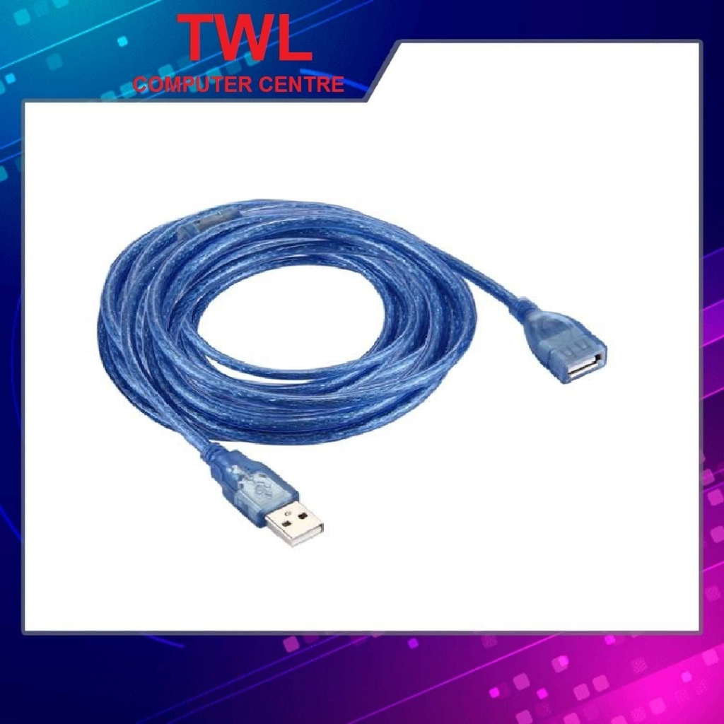 USB 2.0 AM to AF (Extension) Cable (3M) (1Y WARRANTY) | Shopee Malaysia