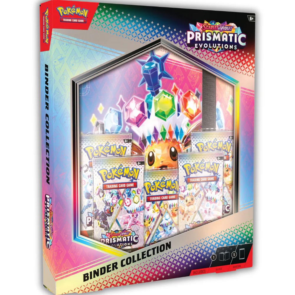 prismatic evolutions etb booster box Pokemon TCG: Scarlet & Violet Pokemon Mega Evolution Elite Trainer