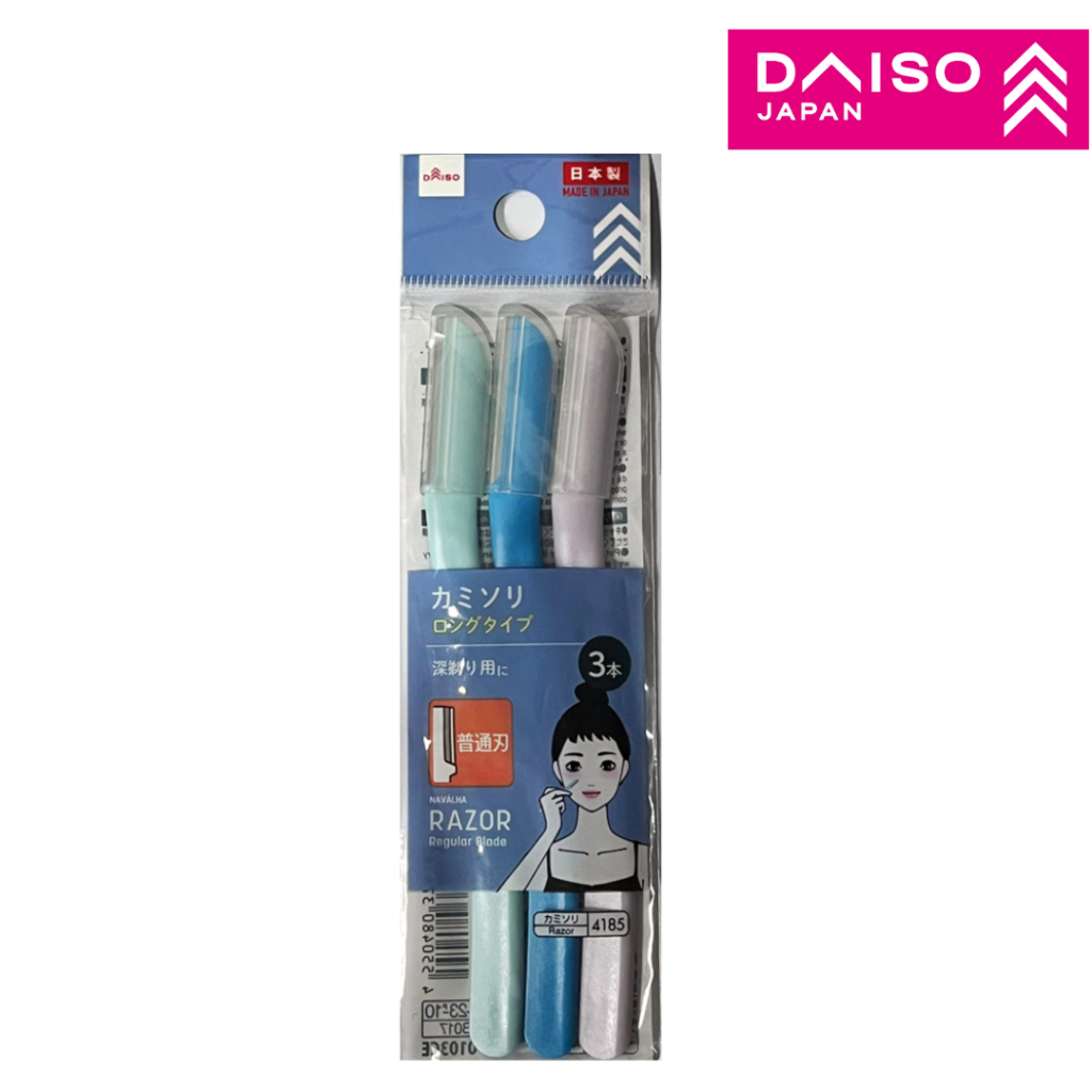DAISO Razors (regular blade, 3 pieces) | Shopee Malaysia