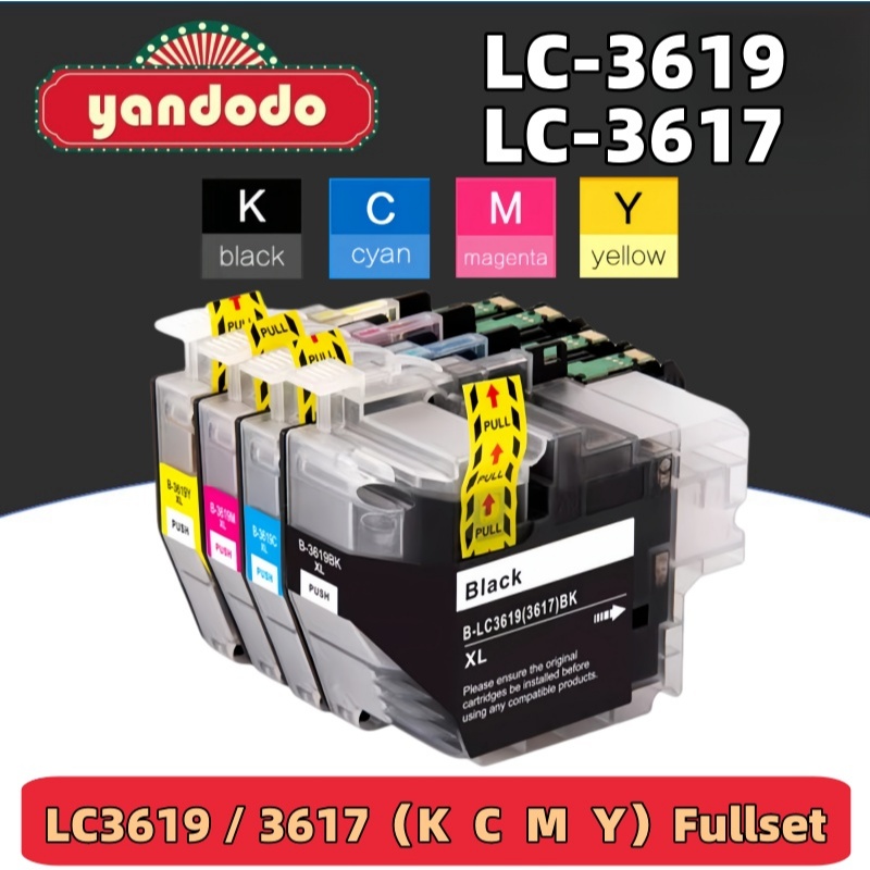 Brother LC3617 LC3619 XL 3617 3619 Ink Cartridge Compatible For Brother ...