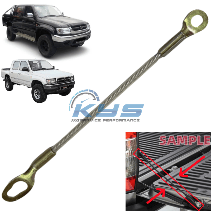 Genuine Toyota Hilux Bonnet Hood Lock Release Cable - KDN170, KDN165, KDN150, KDN145 - 53630-35050
