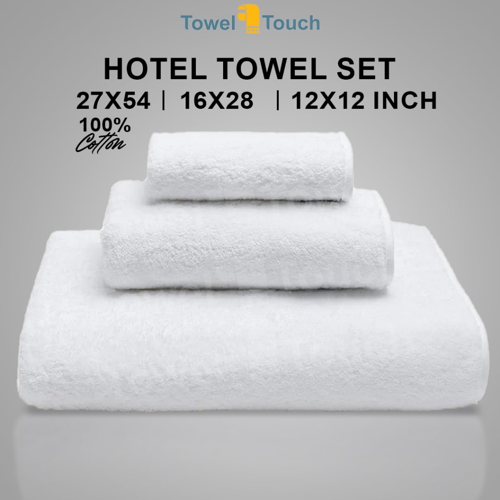 White Classic 4-Pack 100% Cotton Bath Towels – 27x54 Inch, 700GSM Super Absorbent Spa Quality - View #4