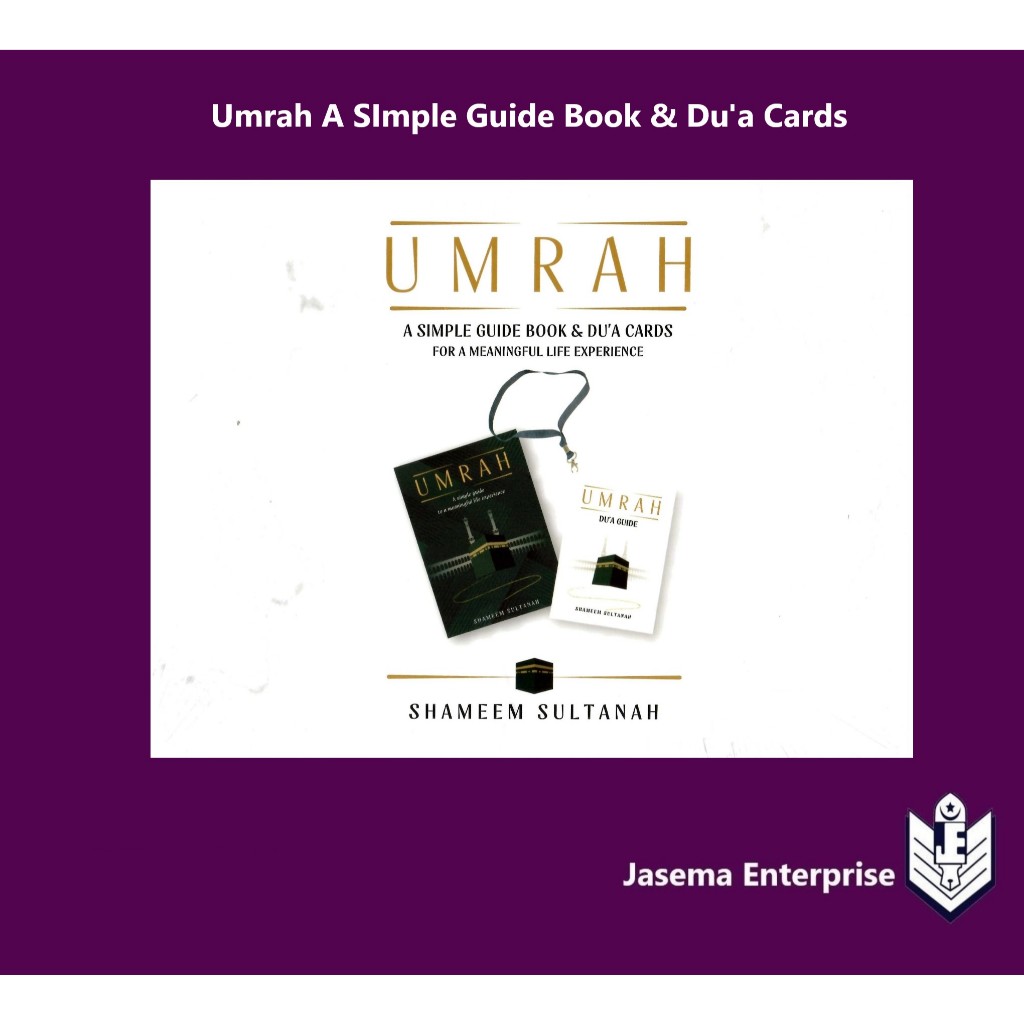 Umrah A Simple Guide Book & Du'a Cards For a Meaningful Life Experience ...