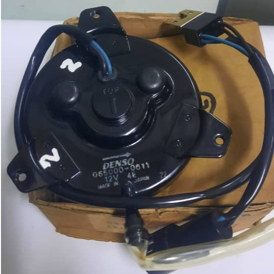 ORIGINAL DENSO TOYOTA AE80 CONDENSER FAN MOTOR P/N 062500 0611 MADE IN ...