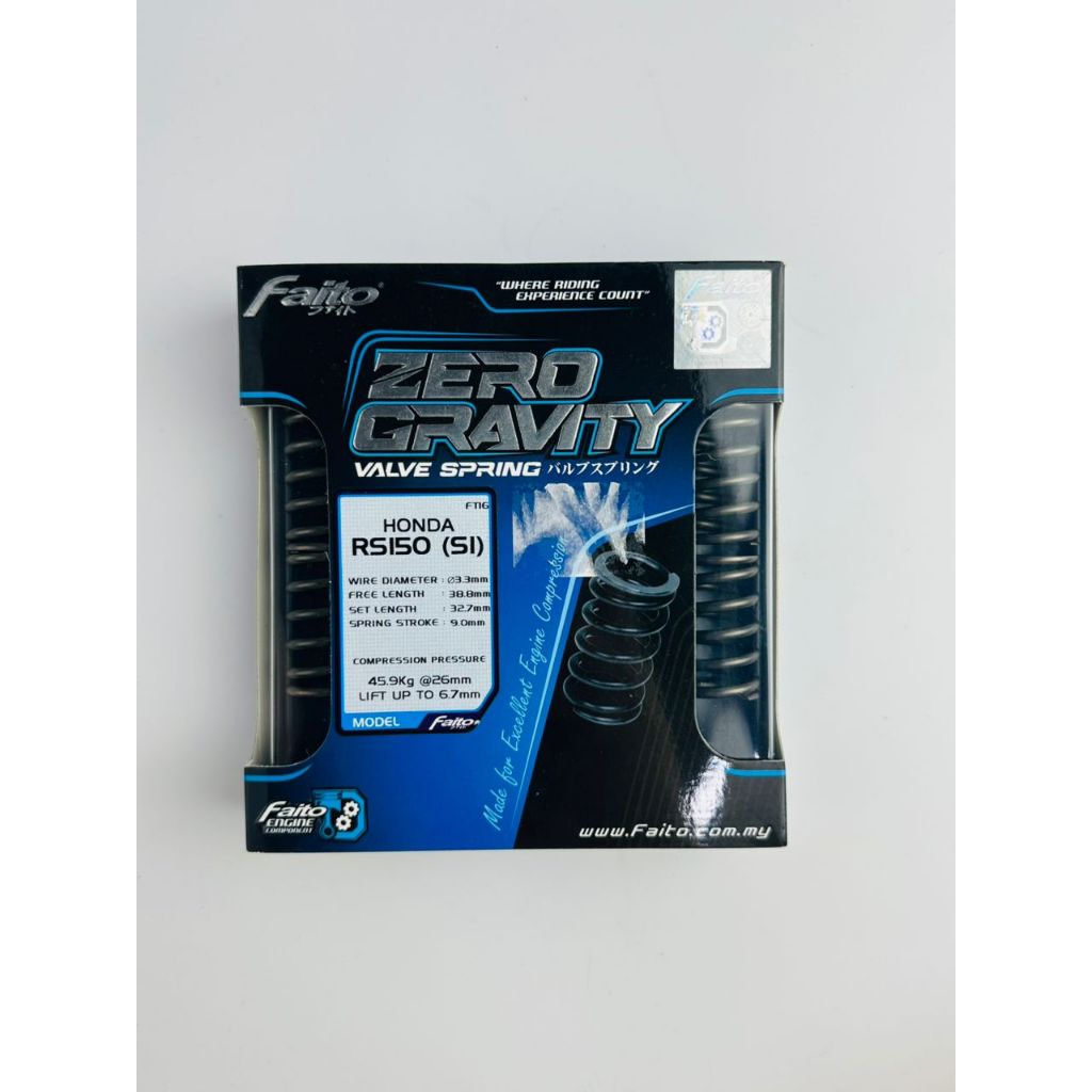 VALVE SPRING RS150 FAITO ZERO GRAVITY 3.3mm | Shopee Malaysia