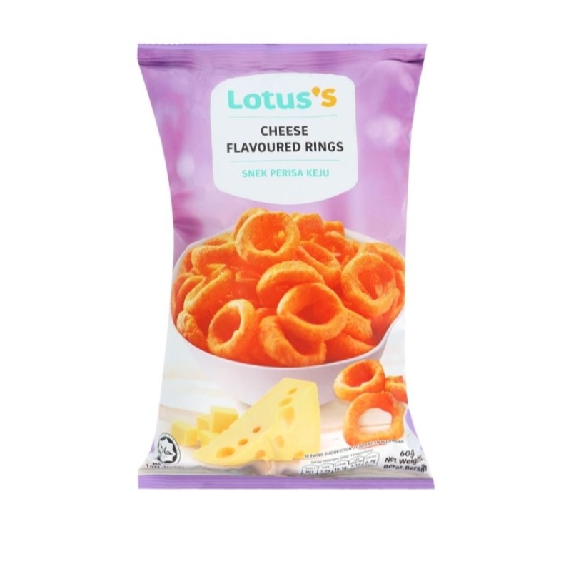 LOTUS Halal Cheese Flavour Ring 60g | Shopee Malaysia