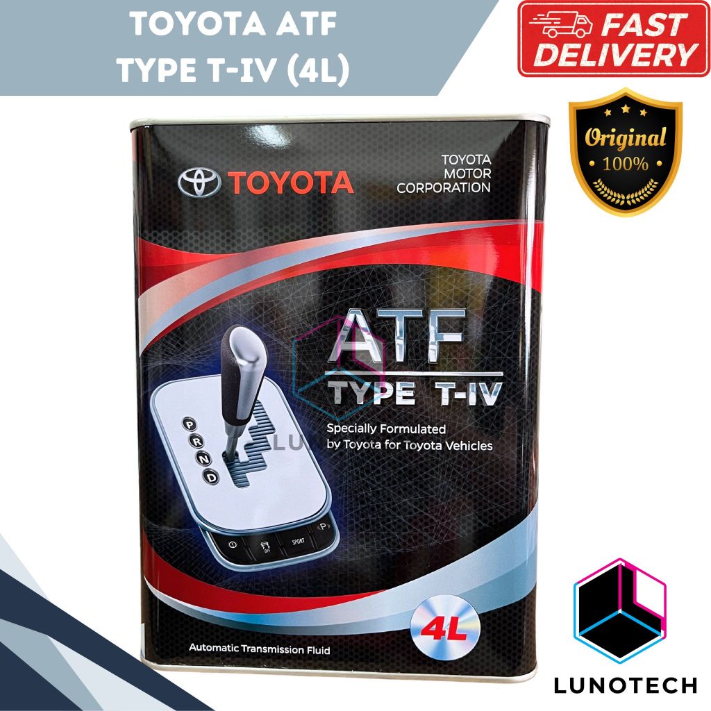[ORIGINAL] Toyota ATF Type T-IV Type 4 Automatic Transmissions Fluid ...