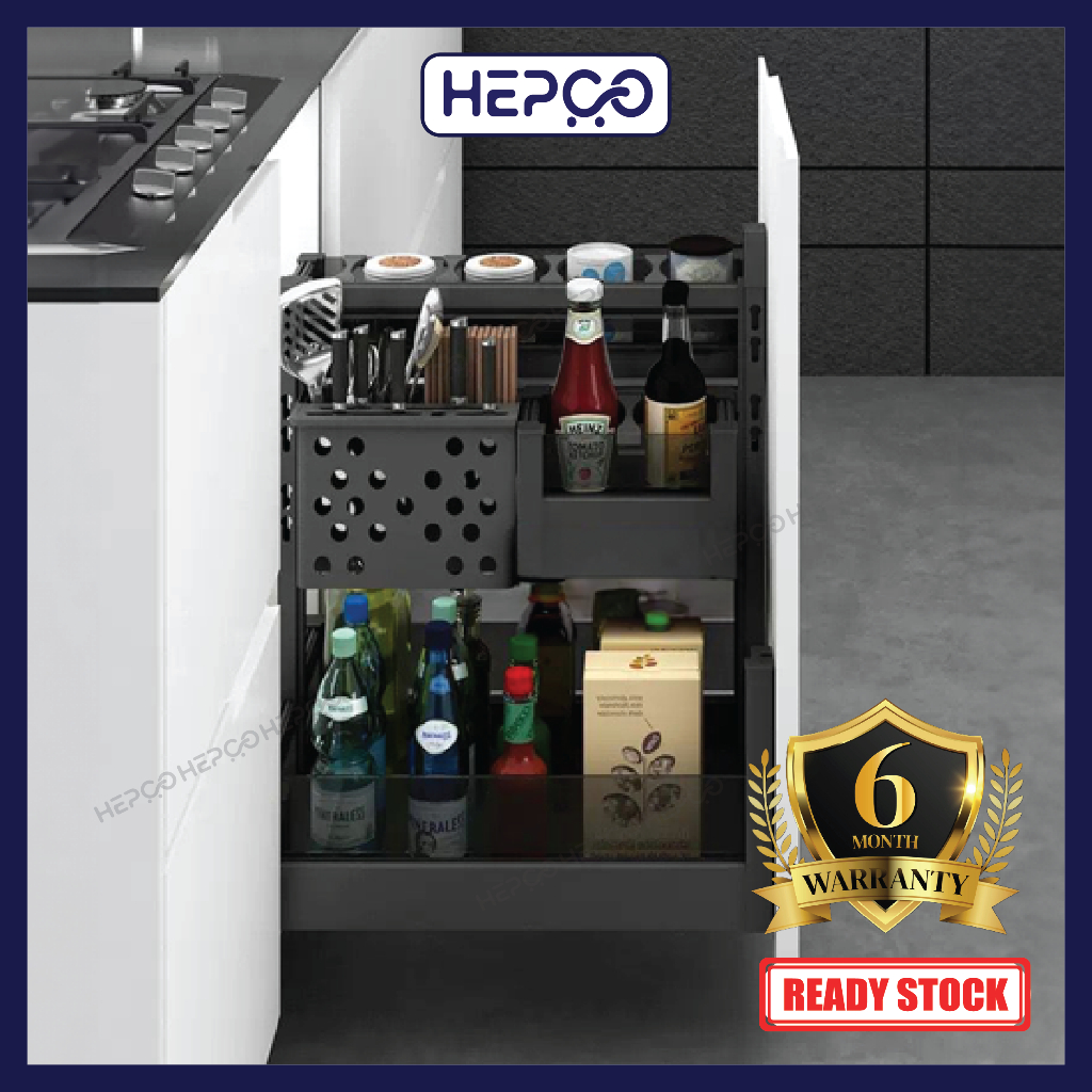 Aluminum Alloy High Quality Kitchen Cabinet Multifunctional Pull Out ...