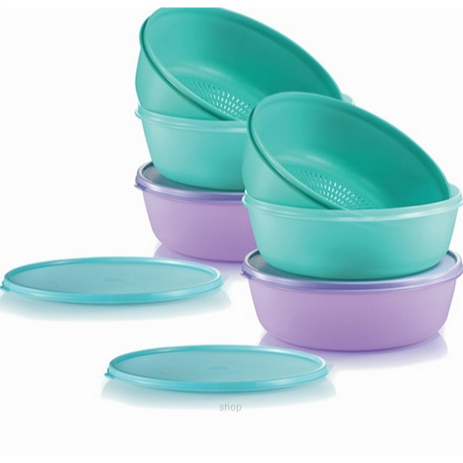 Tupperware Modular Bowl with Colander Set (4pcs) | Shopee Malaysia