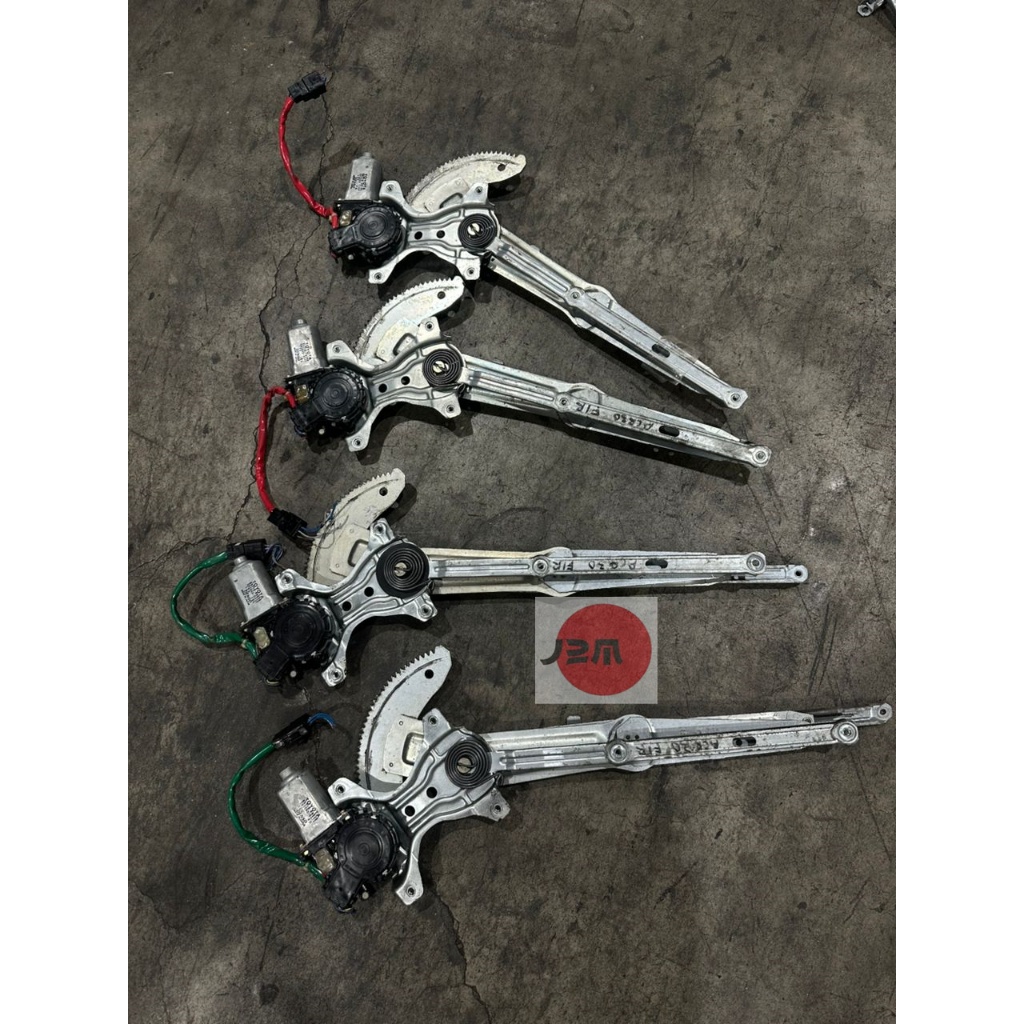 Toyota Estima ACR30 Front & Rear Power Window Gear & Motor Set Used JDM ...