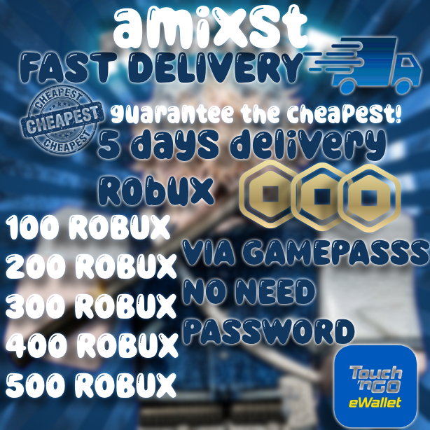 Roblox Gift Card Instant Robux Roblox pc game 100-500 (read description ...