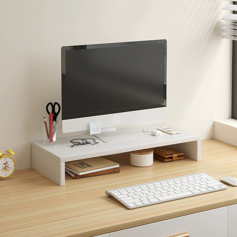 💥Rak Komputer Computer Monitor Stand Desktop Thickened Screen Increased ...
