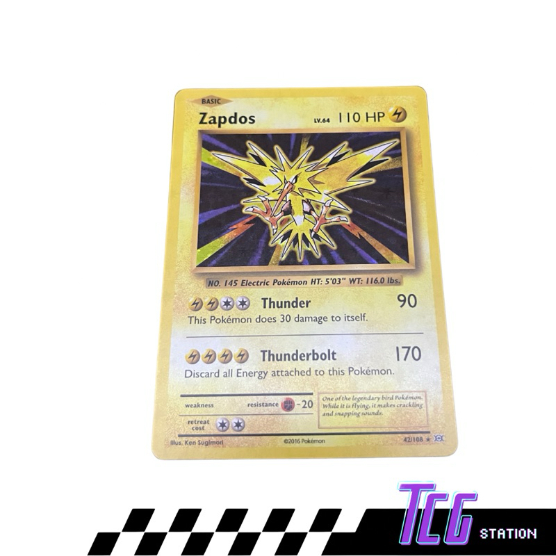 rainbow rare pokemon cards sun and moon Pokemon Gym Challenge Rare Holo Team Rocket's Zapdos #145 [Japanese] main image 0