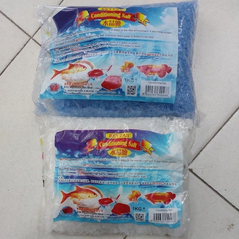 Bettas Conditioning Salt 1kg for Healthy Anti Bacterial Infection ...