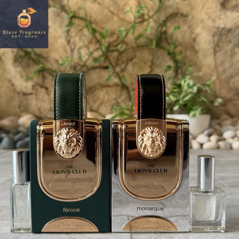 5ml/10ml Original Armaf The Lion's Club Feroce/Monarque [Dupe PDM ...