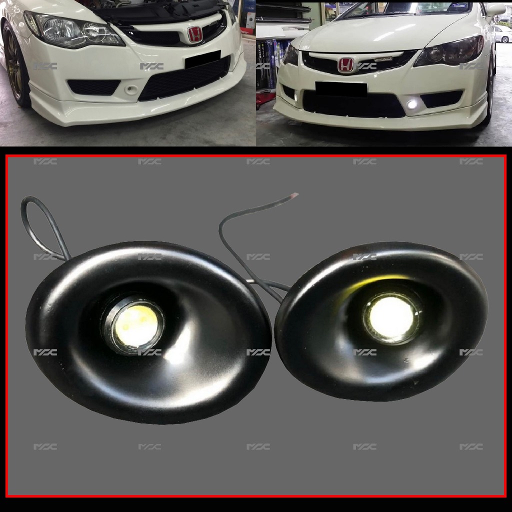 Honda Civic FD FD2R Type R Front Bumper Day Lights Day Lamp Beam Light ...