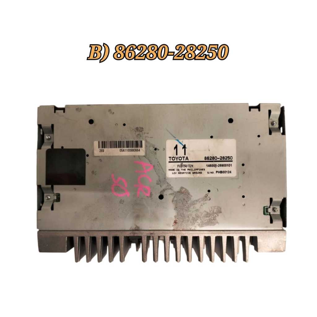 ???? Audio Amplifier 86280-28220 / 28250 Toyota Estima Previa 