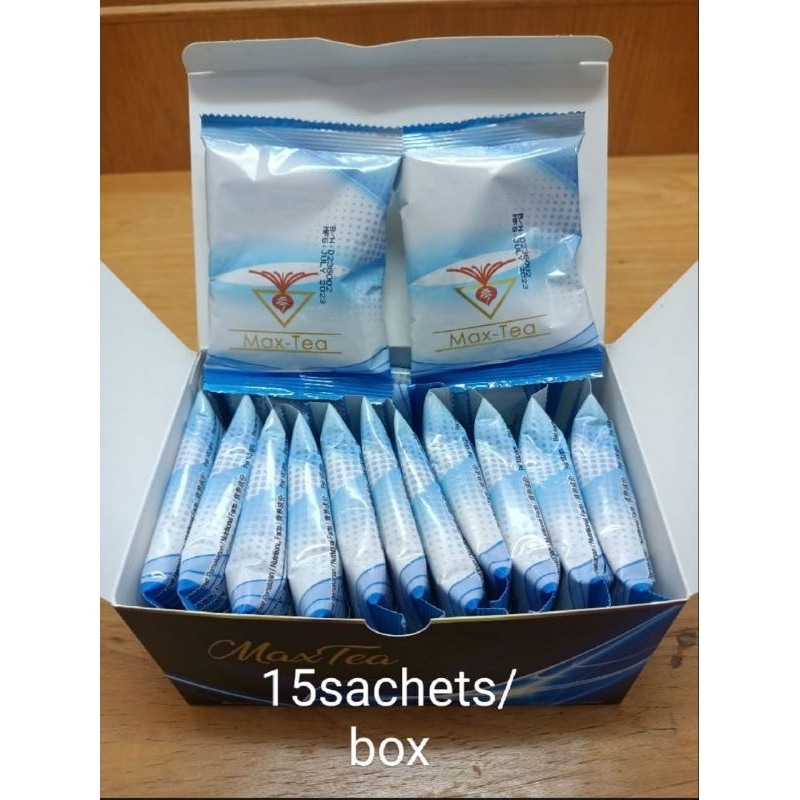 100% Original Max tea tricaa juices 15sachet 20gram in the box | Shopee ...