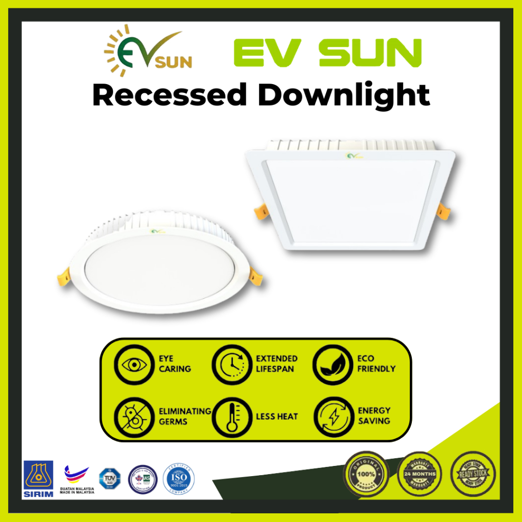 Official EV Sun Light Recessed Down Light Nano Sterilization LED Light ...