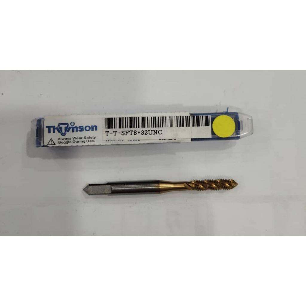THOMSON J303T SPIRAL FLUTED TAPS - T-T-SFT8*32UNC (TIN) | Shopee Malaysia