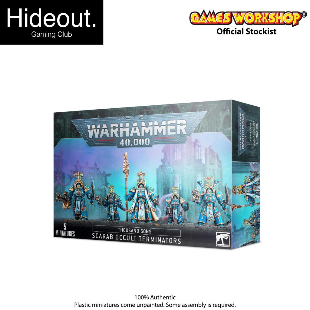 W40K - Thousand Sons - Terminator Du Scarabée Occulte  Scarab Occult Scarab Occult Terminators - Foto 7