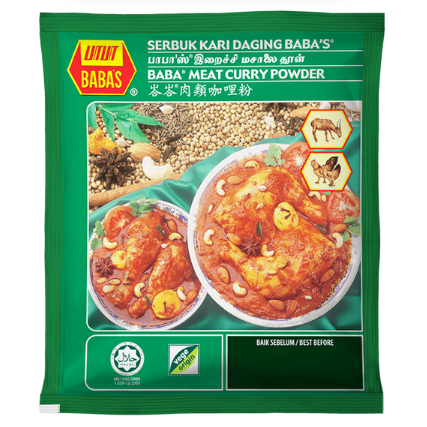 Baba's Chicken / Fish Curry Powder Original 1kg | Shopee Malaysia