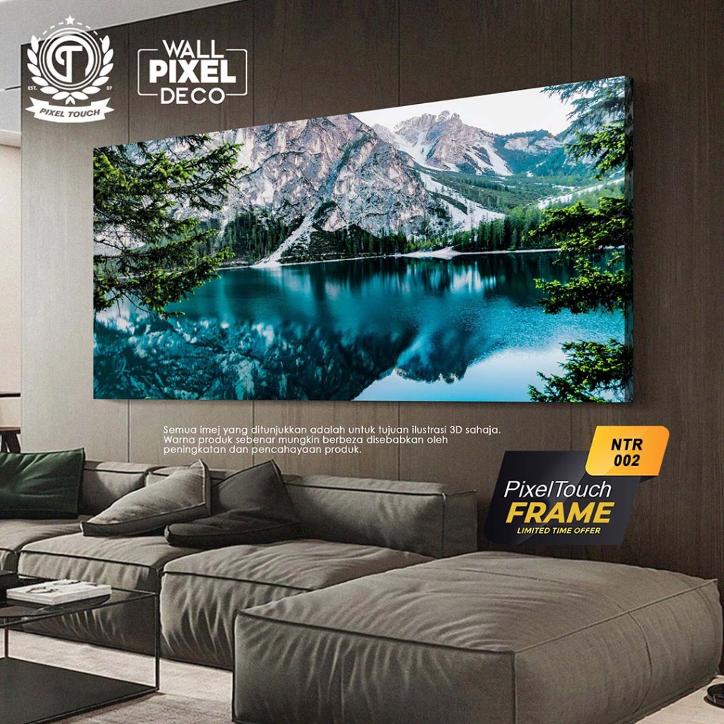Frame Photography Scenery / Pemandangan Hiasan Dinding Deko Rumah Bilik ...