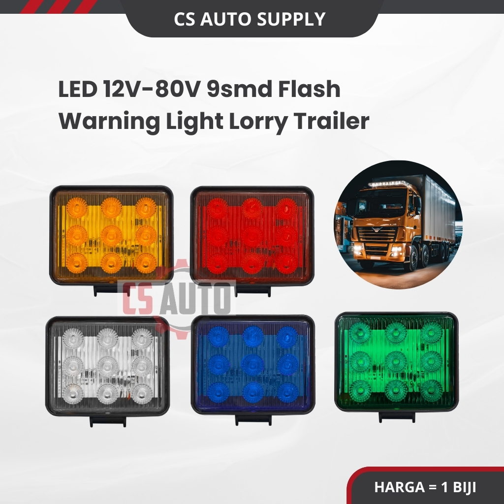 Led 12V 24V Flashing Emergency Flash Lampu Kelip Kelip Ambulance Repair ...