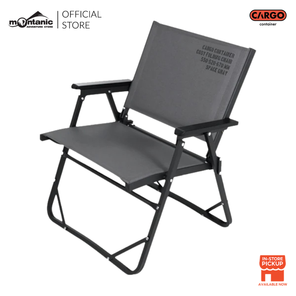 Cargo Container Cosy Folding Chair - Medium 90kg Capacity Kerusi ...