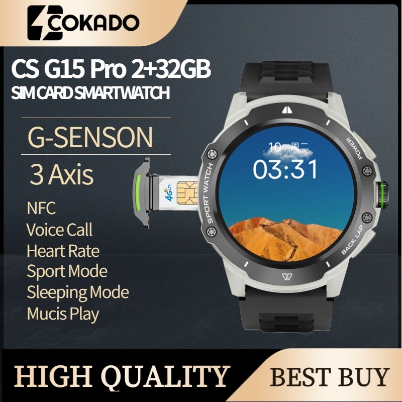 COD Free Shipping Smart Watch 】G15PRO 4G Android Smart Phone