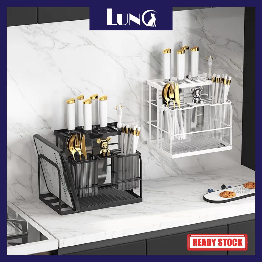 Kitchen Knife Storage Integrated Rack Kitchen Knife Rack Chopsticks ...