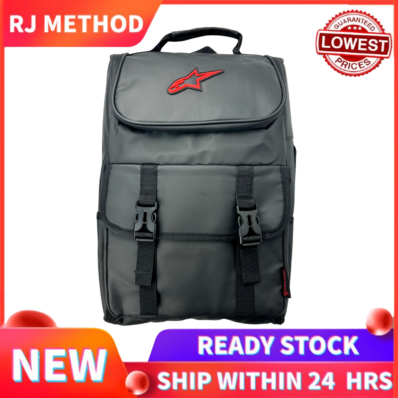 【READY STOCK】ALPN Waterproof Backpack Men Riding Backpack Motorcycle ...