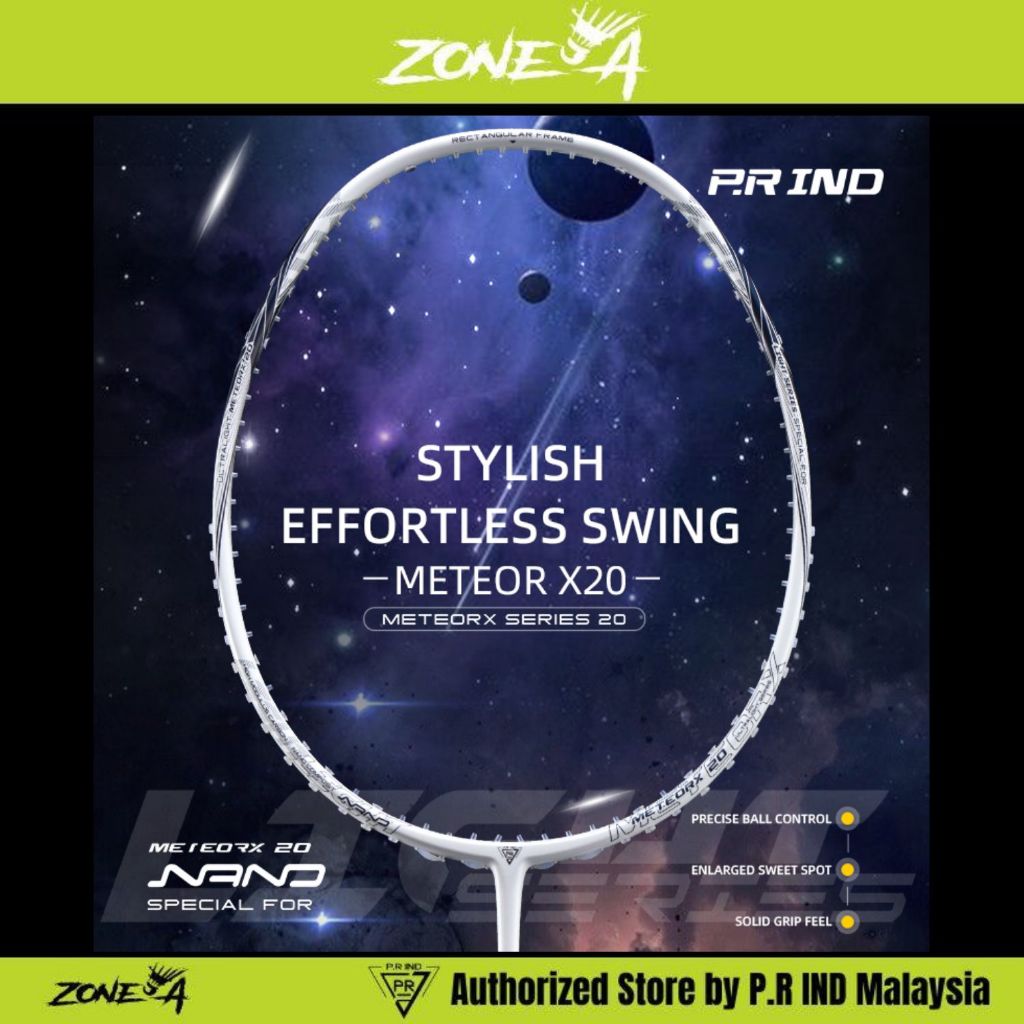 P.R IND METEOR X20 BADMINTON RACKET | 浦锐 满天星 (PURUI) | Shopee Malaysia