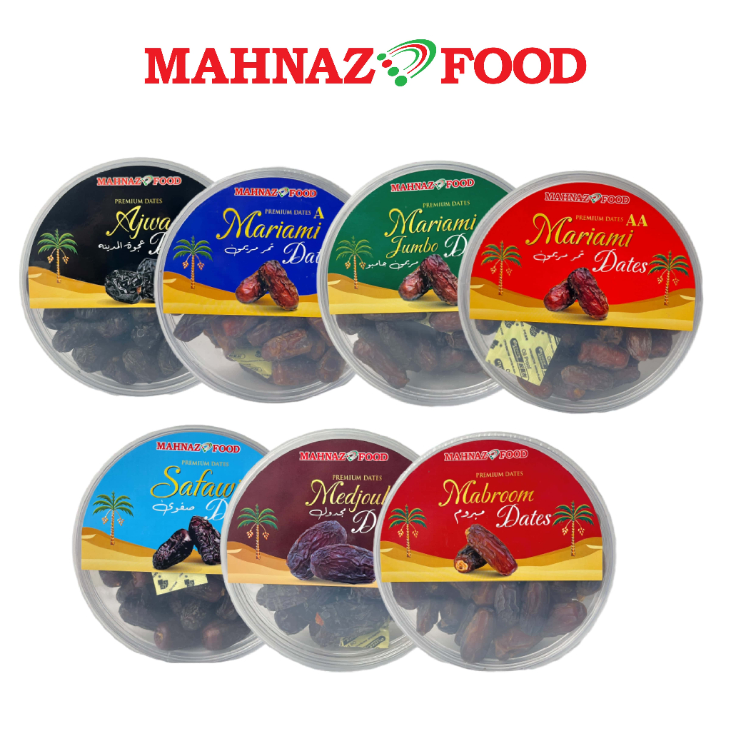 Mahnaz Food Ajwa Dates/Mariami A/AA/Jumbo Dates/ Mabroom Dates/ Medjool ...