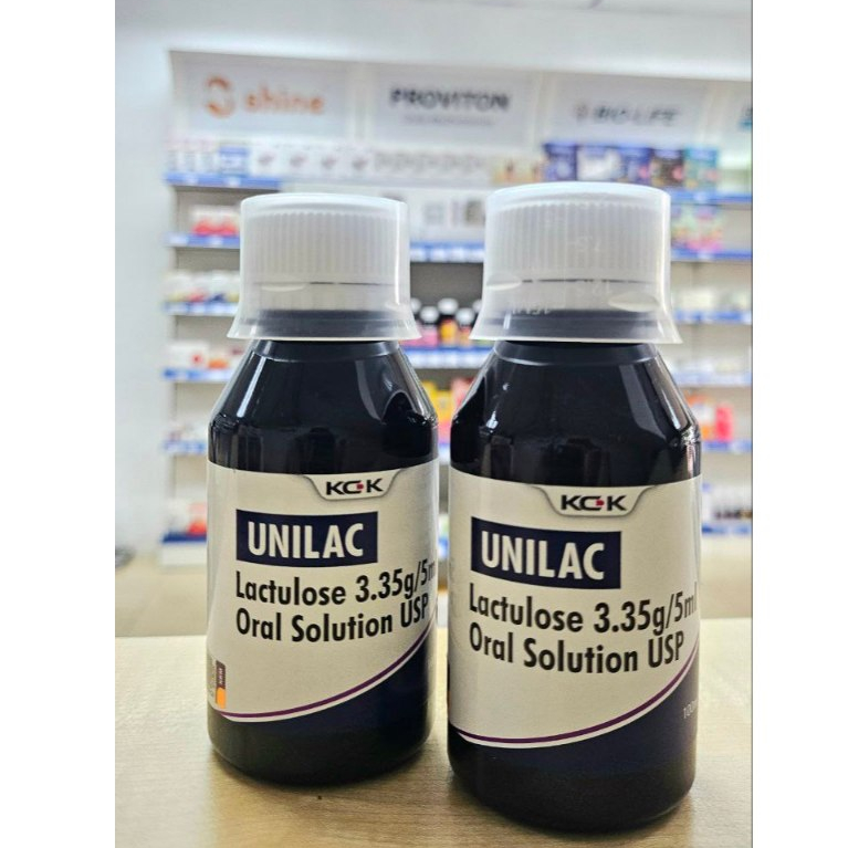 UNILAC Lactulose 3.35g/5ml Oral Solution USP 100ML | Shopee Malaysia