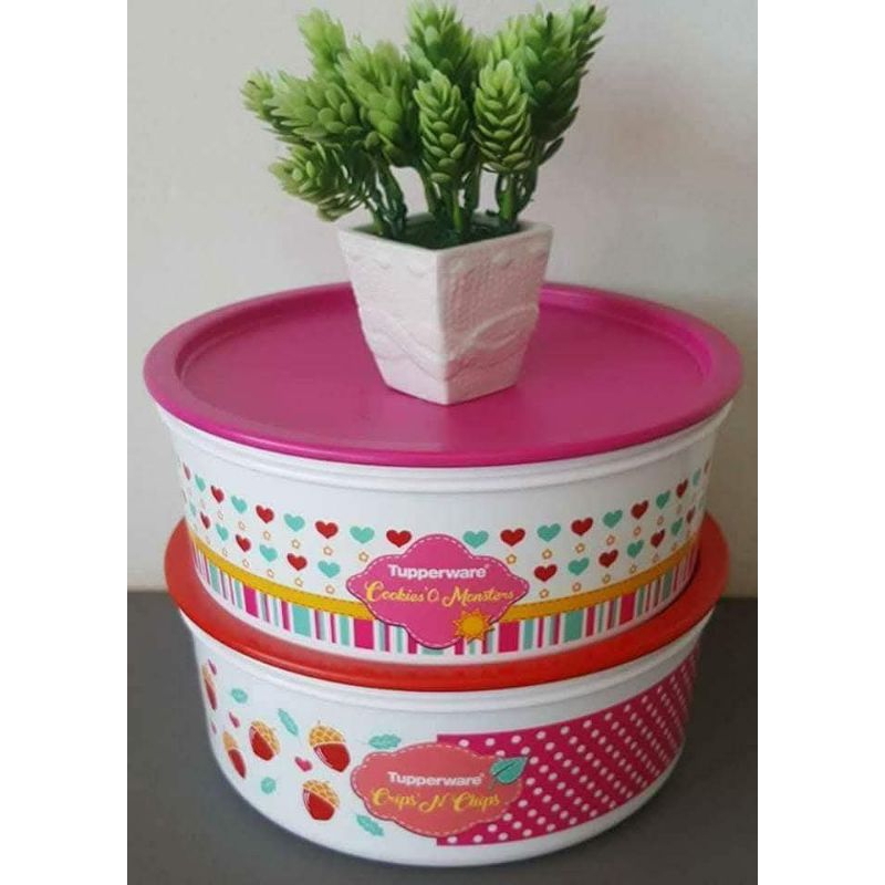 Tupperware One Touch Big Cookie Canister | Shopee Malaysia