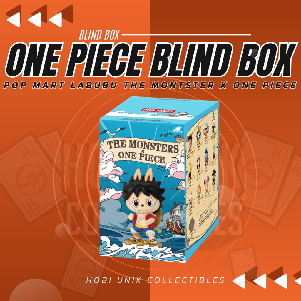 (Live Rip)[POPMART] Labubu X One Piece Box | Shopee Malaysia
