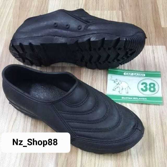 Kasut Getah Gajah King Waterproof PVC Rubber Shoe | Adidas Kampung ...