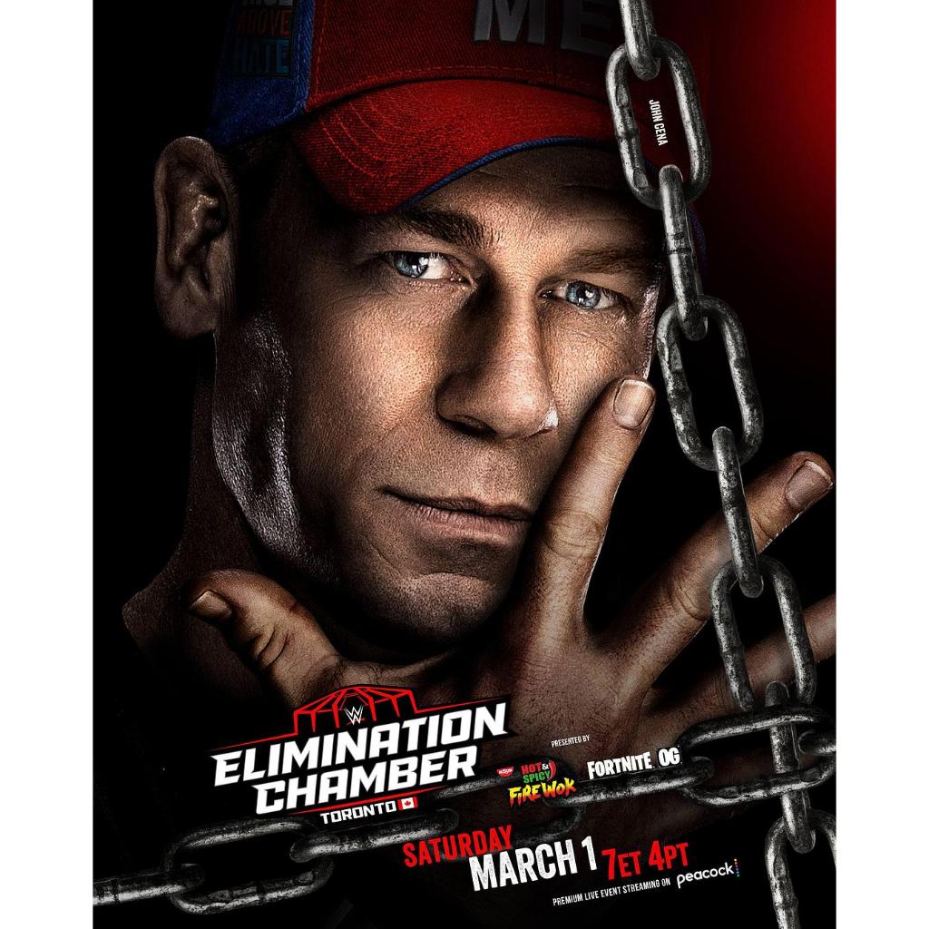 Bluray WWE Elimination Chamber Toronto 2025 WWE：铁笼密室 ( Sport ) Shopee Malaysia