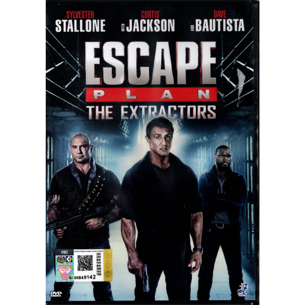 DVD English Movie Escape Plan The Extractors | Shopee Malaysia