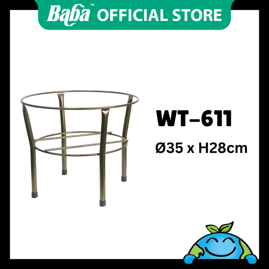 Ready Stock| Baba WT-611 | iron stand for pot/pot stand/indoor/outdoor ...