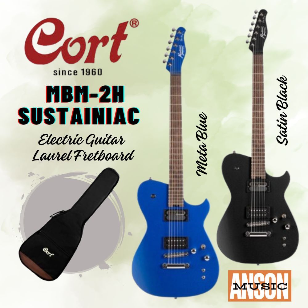 Cort Manson MBM2H Sustainiac Bleue