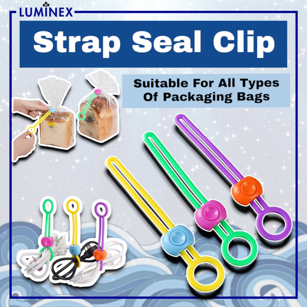 Sealing Tie Closure Clip Food Sealing Tie Rope Binding Fruit Store ...