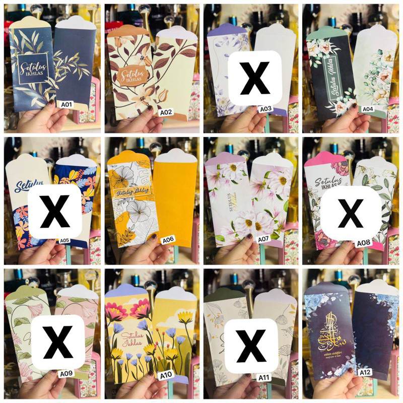 CODE A SAMPUL DUIT RAYA 10packs Free 1pack. | Shopee Malaysia